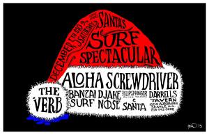DEC 5TH - SANTA SURF
