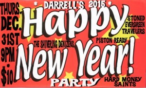 DEC. 31ST 2015 - NY'S EVE