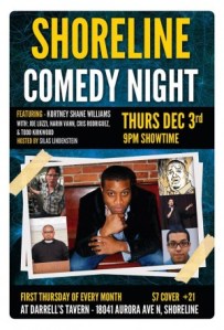 DECEMBER 3RD - COMEDY NIGHT