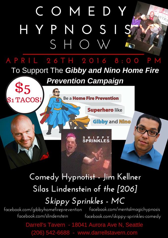 APRIL 26th - HYPNOTIST