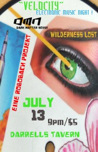 JULY 13TH - VELOCITY$5