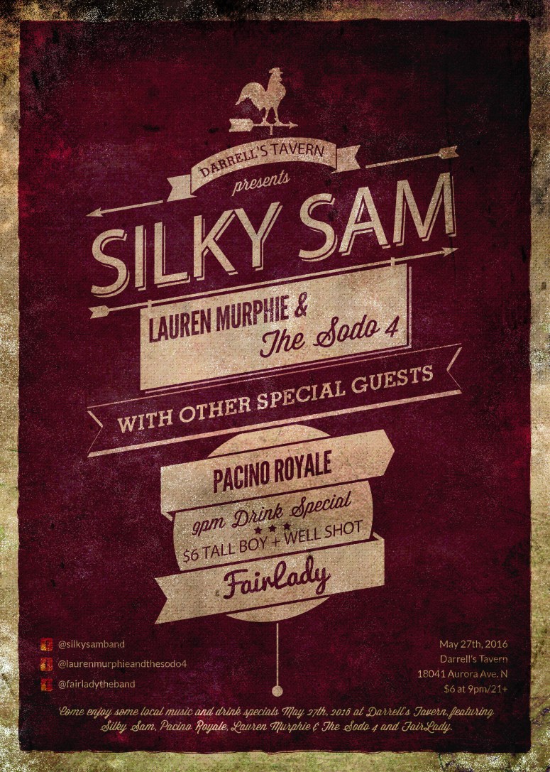 MAY 27TH - SILKY SAM