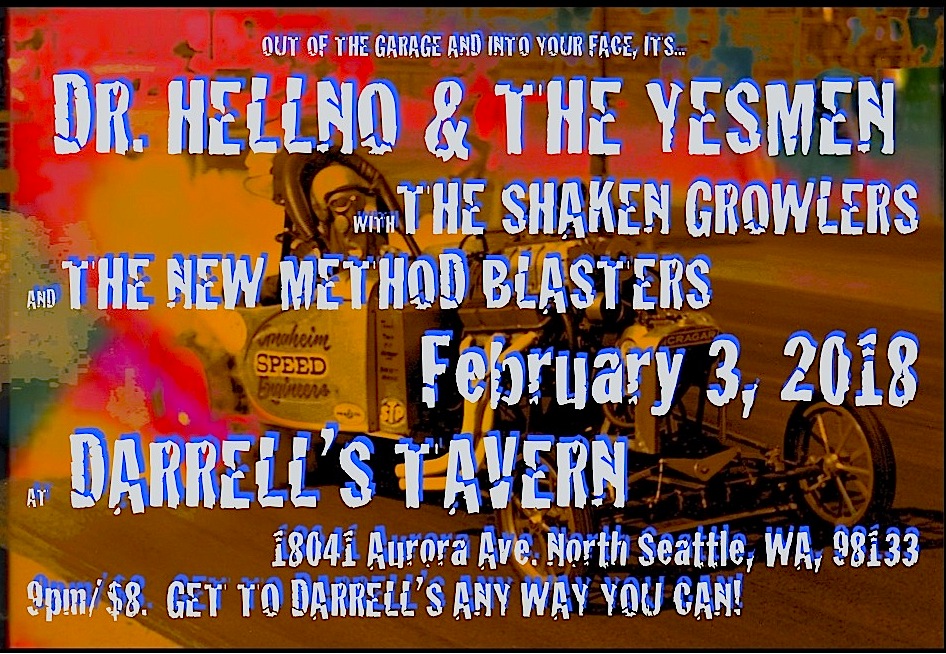 DR. HELLNO &amp; THE YESMEN THE SHAKEN GROWLERS .FINAL